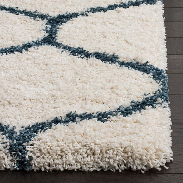 Safavieh Hudson Shag Sgh280T Ivory/Slate Blue Rug - Safavieh - sgh280t - 3