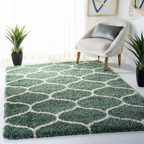 Safavieh Hudson Shag Sgh280X Light Green/Ivory Rugs - Safavieh - sgh280x - 4