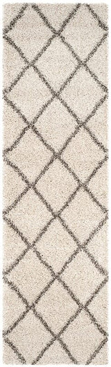 Safavieh Hudson Shag Sgh281A Ivory/Grey Rug - Safavieh - sgh281a - 28
