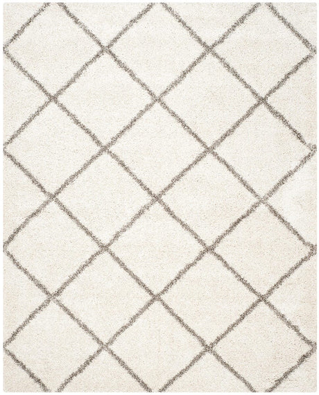 Safavieh Hudson Shag Sgh281A Ivory/Grey Rug - Safavieh - sgh281a - 7r