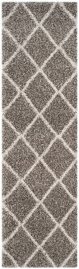Safavieh Hudson Shag Sgh281B Grey/Ivory Rug - Safavieh - sgh281b - 28