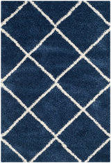 Safavieh Hudson Shag Sgh281C Navy/Ivory Rug - Safavieh - sgh281c - 2