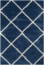 Safavieh Hudson Shag Sgh281C Navy/Ivory Rug - Safavieh - sgh281c - 2