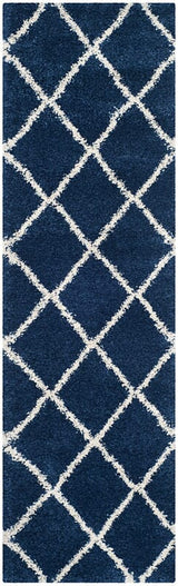 Safavieh Hudson Shag Sgh281C Navy/Ivory Rug - Safavieh - sgh281c - 26