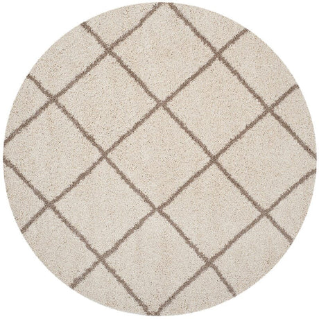 Safavieh Hudson Shag Sgh281D Ivory/Beige Rug - Safavieh - sgh281d - 3r