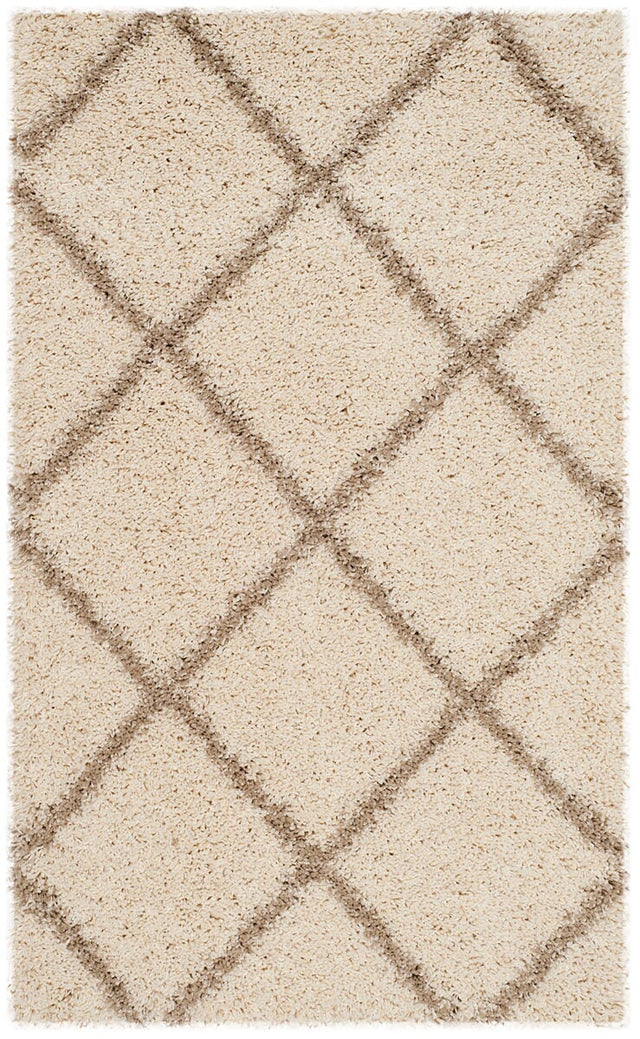 Safavieh Hudson Shag Sgh281D Ivory/Beige Rug - Safavieh - sgh281d - 3r