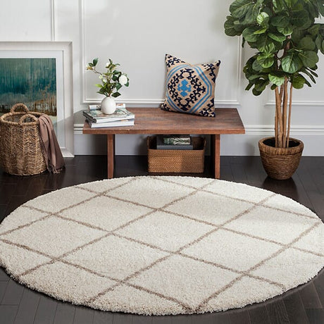 Safavieh Hudson Shag Sgh281D Ivory/Beige Rug - Safavieh - sgh281d - 3sq