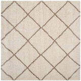 Safavieh Hudson Shag Sgh281D Ivory/Beige Rug - Safavieh - sgh281d - 3sq