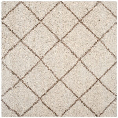 Safavieh Hudson Shag Sgh281D Ivory/Beige Rug - Safavieh - sgh281d - 3sq