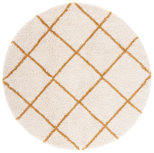 Safavieh Hudson Shag Sgh281E Ivory/Gold Rugs - Safavieh - sgh281e - 7r