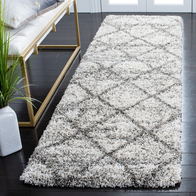 Safavieh Hudson Shag Sgh281J Grey/Beige Rugs - Safavieh - sgh281j - 7r