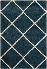 Safavieh Hudson Shag Sgh281L Slate Blue/Ivory Rug - Safavieh - sgh281l - 2