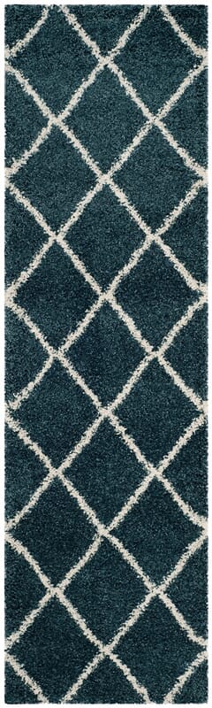 Safavieh Hudson Shag Sgh281L Slate Blue/Ivory Rug - Safavieh - sgh281l - 26