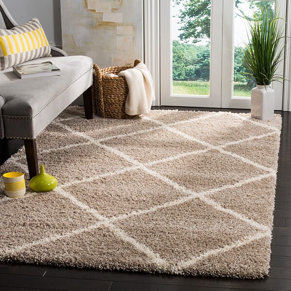 Safavieh Hudson Shag Sgh281S Beige/Ivory Rug - Safavieh - sgh281s - 2