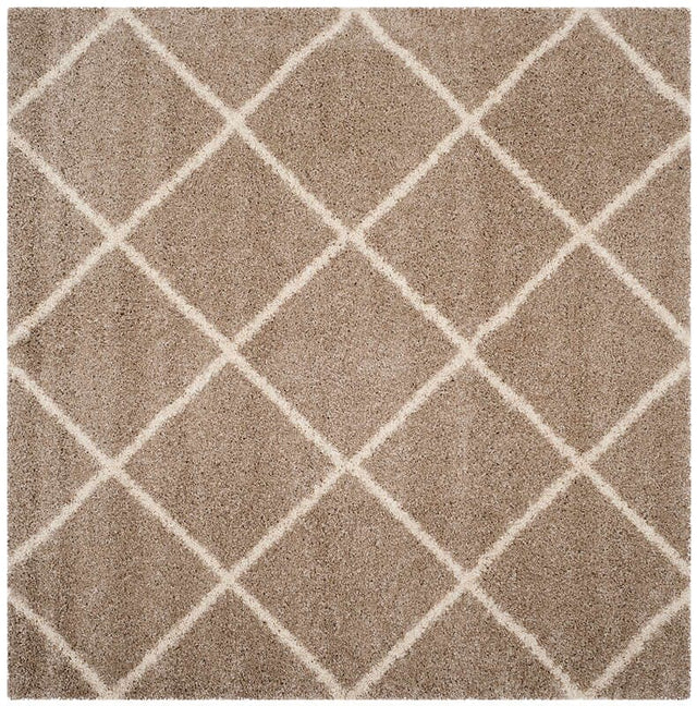 Safavieh Hudson Shag Sgh281S Beige/Ivory Rug - Safavieh - sgh281s - 3sq