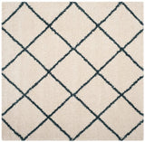 Safavieh Hudson Shag Sgh281T Ivory/Slate Blue Rug - Safavieh - sgh281t - 28