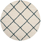 Safavieh Hudson Shag Sgh281T Ivory/Slate Blue Rug - Safavieh - sgh281t - 28