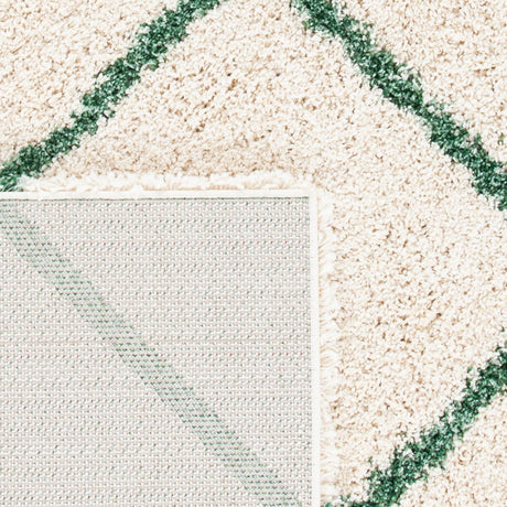 Safavieh Hudson Shag Sgh281X Ivory/Green Rugs - Safavieh - sgh281x - 7r