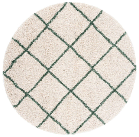 Safavieh Hudson Shag Sgh281X Ivory/Green Rugs - Safavieh - sgh281x - 7r