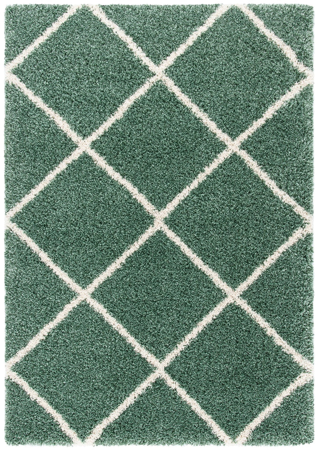 Safavieh Hudson Shag Sgh281Y Green/Ivory Rugs - Safavieh - sgh281y - 3