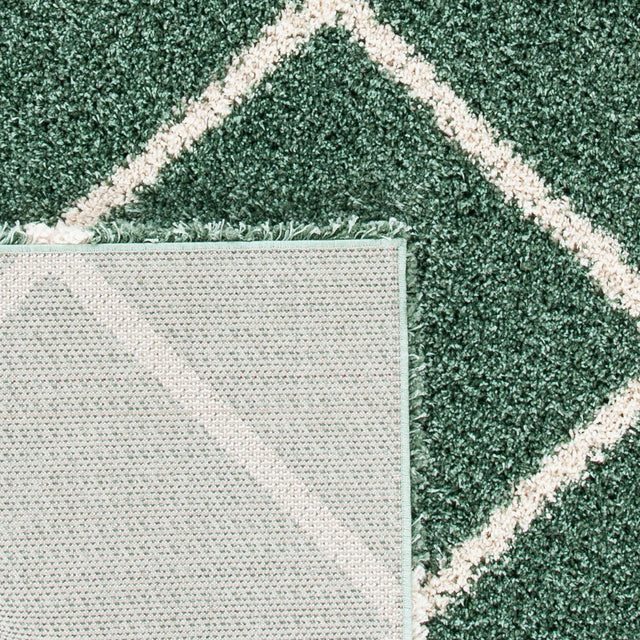 Safavieh Hudson Shag Sgh281Y Green/Ivory Rugs - Safavieh - sgh281y - 3