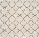 Safavieh Hudson Shag Sgh282A Ivory/Grey Rug - Safavieh - sgh282a - 3sq