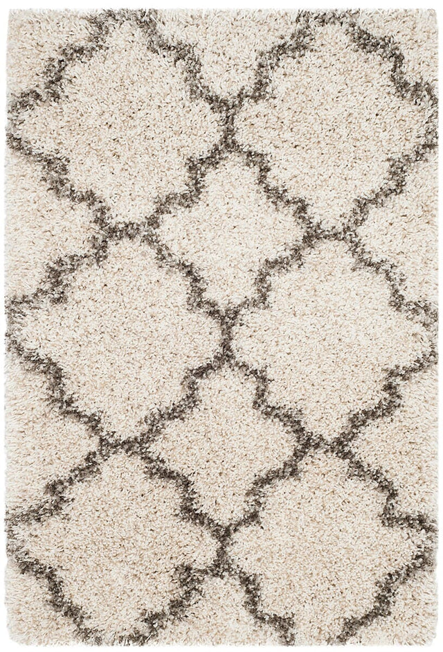 Safavieh Hudson Shag Sgh282A Ivory/Grey Rug - Safavieh - sgh282a - 7r