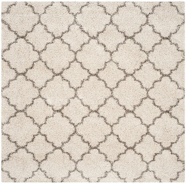 Safavieh Hudson Shag Sgh282A Ivory/Grey Rug - Safavieh - sgh282a - 7sq