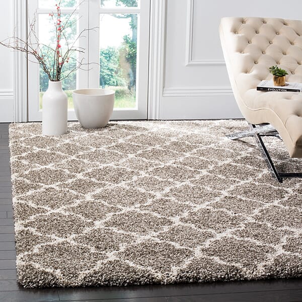 Safavieh Hudson Shag Sgh282B Grey/Ivory Rug - Safavieh - sgh282b - 2