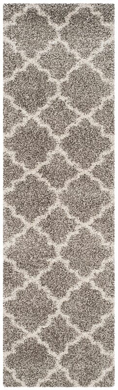 Safavieh Hudson Shag Sgh282B Grey/Ivory Rug - Safavieh - sgh282b - 28