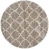 Safavieh Hudson Shag Sgh282B Grey/Ivory Rug - Safavieh - sgh282b - 3r