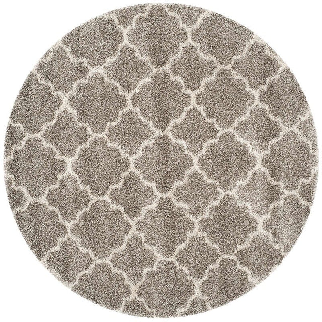 Safavieh Hudson Shag Sgh282B Grey/Ivory Rug - Safavieh - sgh282b - 3r