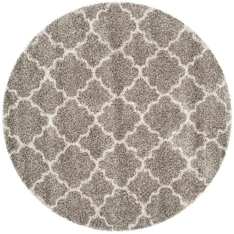 Safavieh Hudson Shag Sgh282B Grey/Ivory Rug - Safavieh - sgh282b - 7r