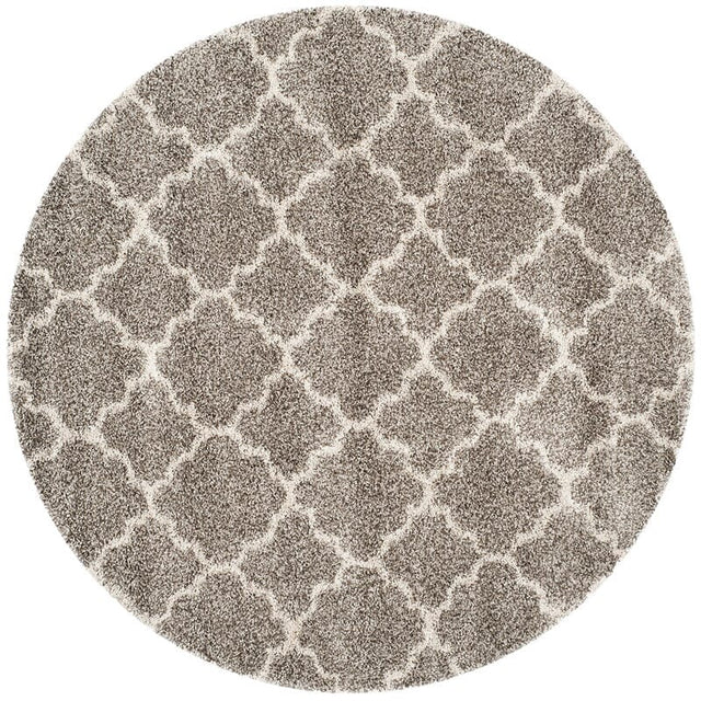 Safavieh Hudson Shag Sgh282B Grey/Ivory Rug - Safavieh - sgh282b - 7r