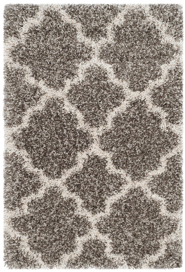 Safavieh Hudson Shag Sgh282B Grey/Ivory Rug - Safavieh - sgh282b - 7r