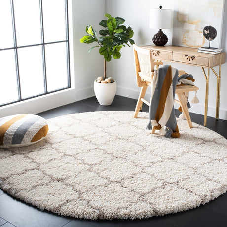 Safavieh Hudson Shag Sgh282E Ivory/Beige Rugs - Safavieh - sgh282e - 7r