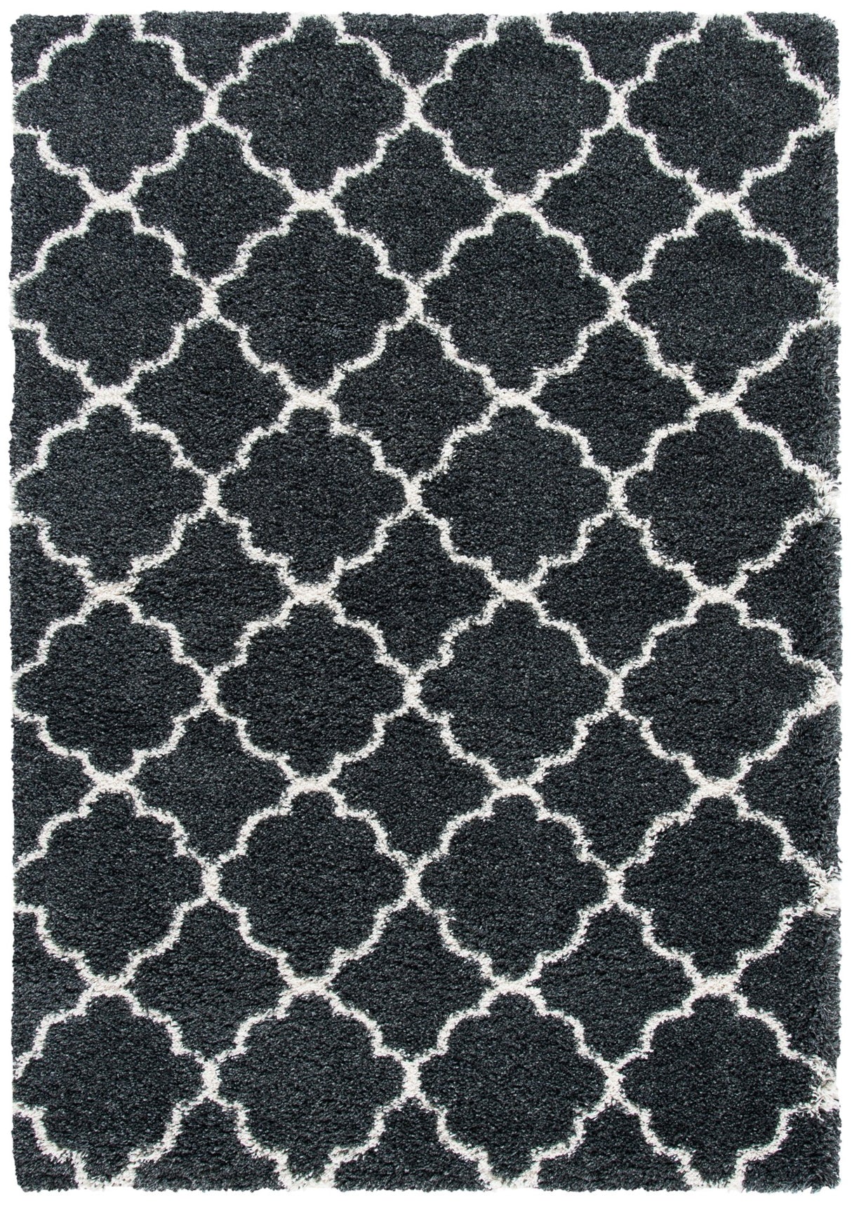 Safavieh Hudson Shag Sgh282G Dark Grey/Ivory Rugs - Safavieh - sgh282g - 4