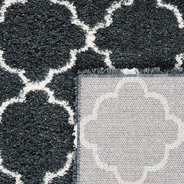 Safavieh Hudson Shag Sgh282G Dark Grey/Ivory Rugs - Safavieh - sgh282g - 7r