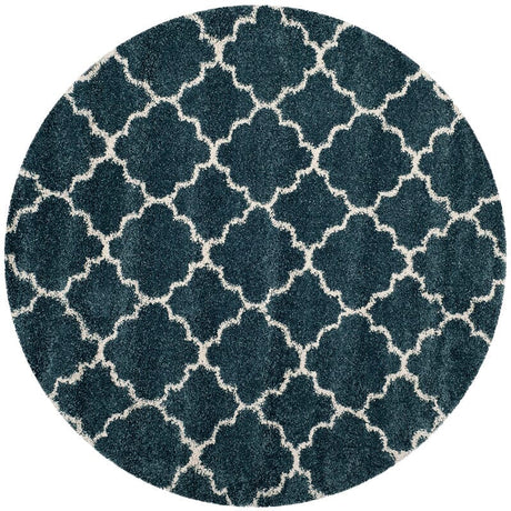 Safavieh Hudson Shag Sgh282L Slate Blue/Ivory Rug - Safavieh - sgh282l - 2