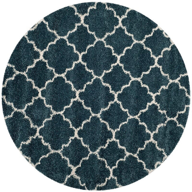 Safavieh Hudson Shag Sgh282L Slate Blue/Ivory Rug - Safavieh - sgh282l - 2