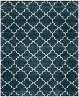 Safavieh Hudson Shag Sgh282L Slate Blue/Ivory Rug - Safavieh - sgh282l - 2
