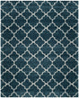 Safavieh Hudson Shag Sgh282L Slate Blue/Ivory Rug - Safavieh - sgh282l - 2