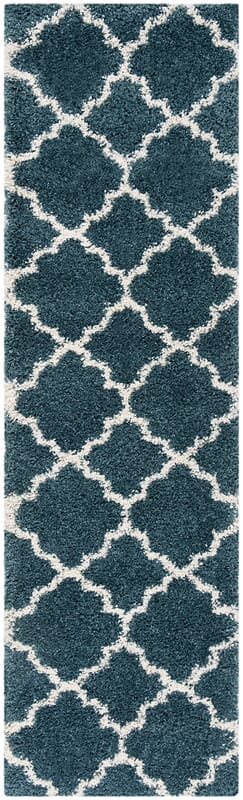 Safavieh Hudson Shag Sgh282L Slate Blue/Ivory Rug - Safavieh - sgh282l - 26