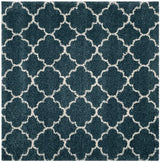 Safavieh Hudson Shag Sgh282L Slate Blue/Ivory Rug - Safavieh - sgh282l - 3sq