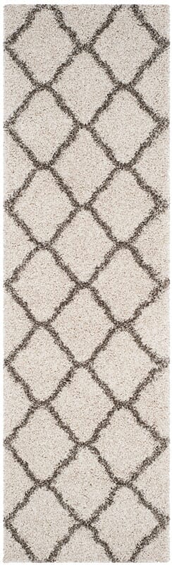 Safavieh Hudson Shag Sgh283A Ivory/Grey Rug - Safavieh - sgh283a - 24