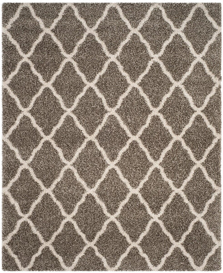 Safavieh Hudson Shag Sgh283B Grey/Ivory Rug - Safavieh - sgh283b - 3r