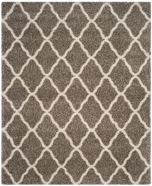 Safavieh Hudson Shag Sgh283B Grey/Ivory Rug - Safavieh - sgh283b - 3r