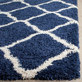 Safavieh Hudson Shag Sgh283C Navy/Ivory Rug - Safavieh - sgh283c - 2