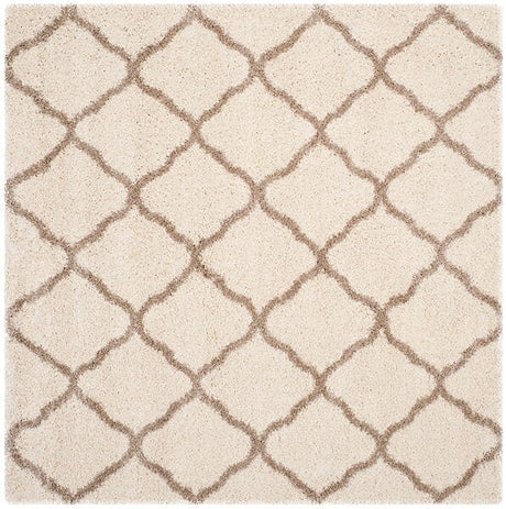 Safavieh Hudson Shag Sgh283D Ivory/Beige Rug - Safavieh - sgh283d - 3sq