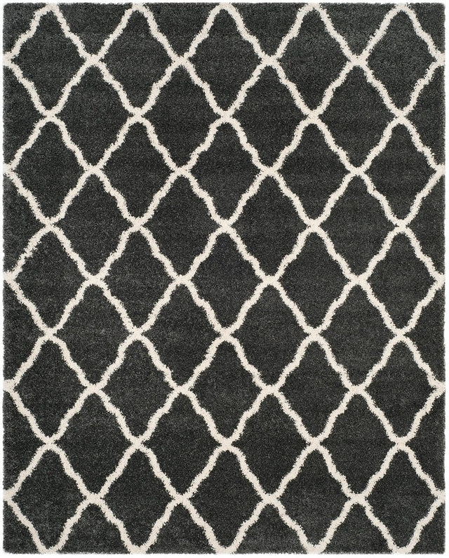 Safavieh Hudson Shag Sgh283G Dark Grey/Ivory Rug - Safavieh - sgh283g - 2